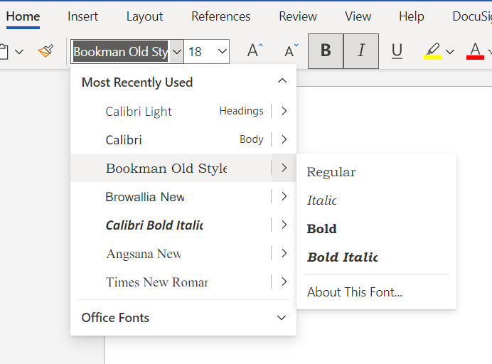 insert electronic signature into word 