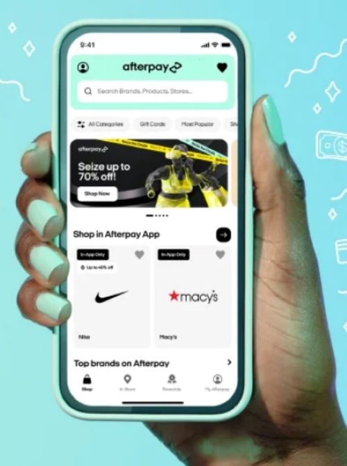 Afterpay buy now, pay later app has many different payment plans for all users
