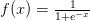The logistic sigmoid function.